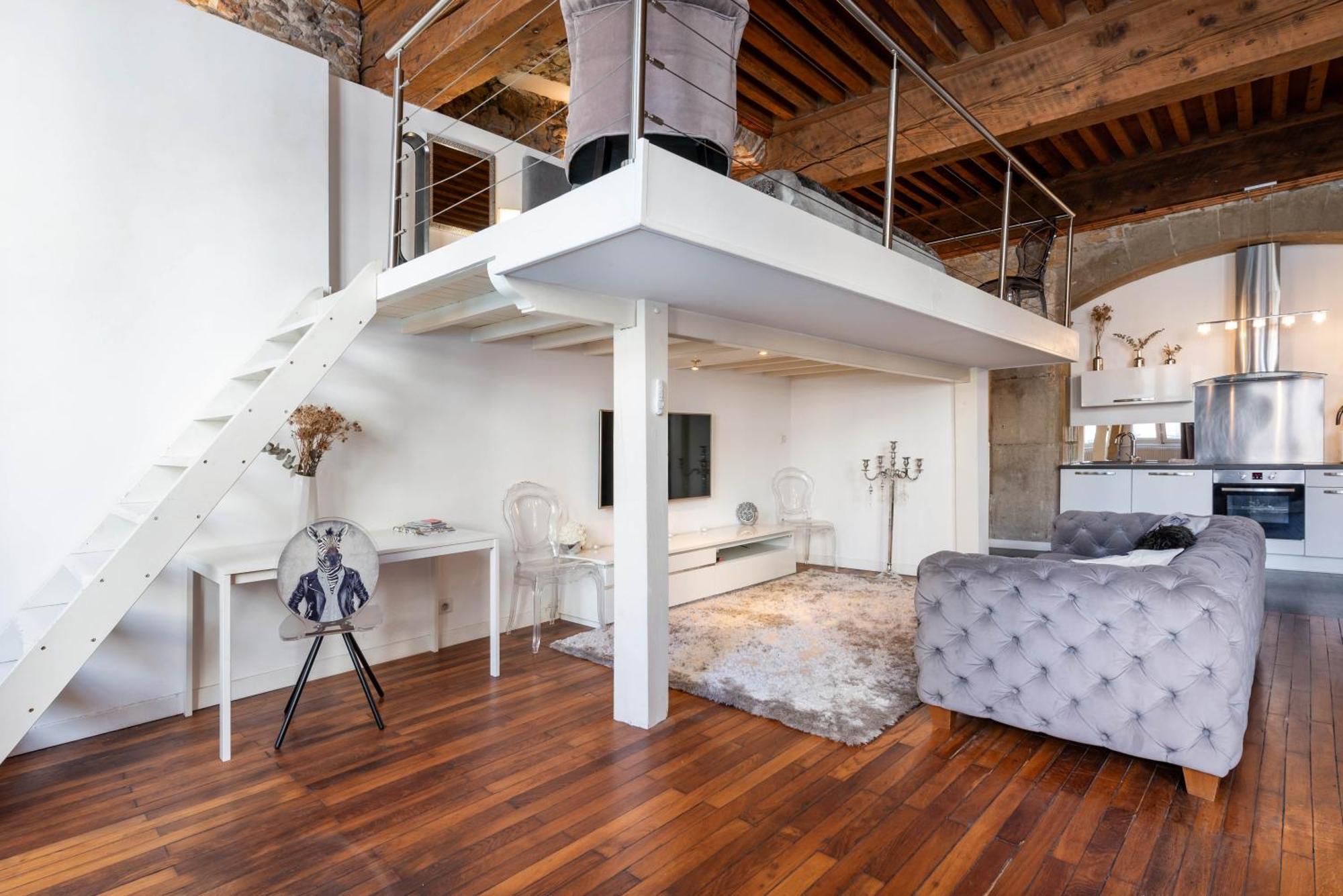 Le Carre Merciere , Appartements De Luxe Au Coeur De Lyon, Loft Et Studio Eksteriør billede