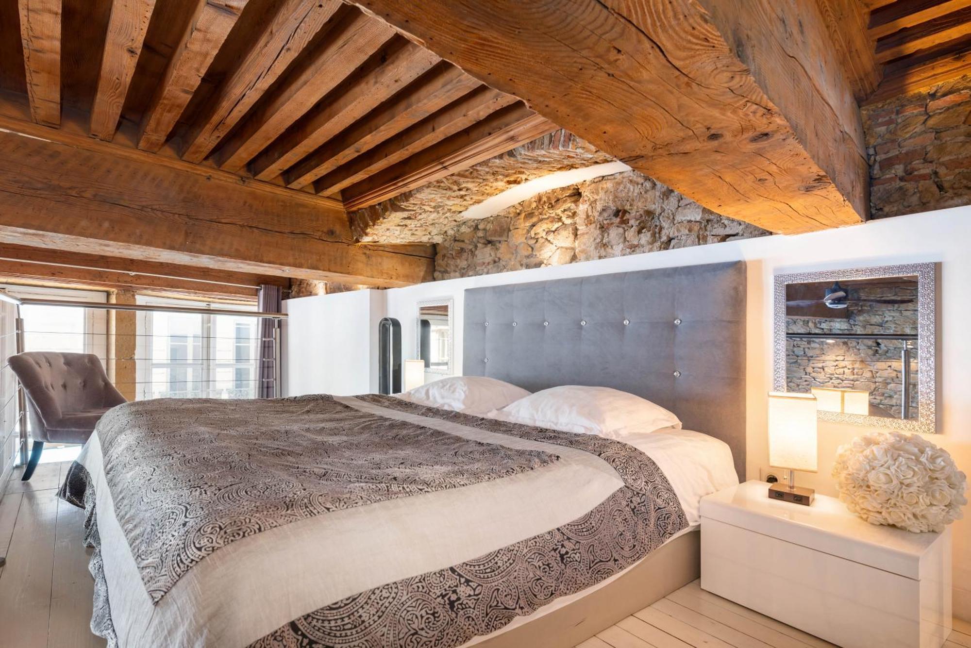 Le Carre Merciere , Appartements De Luxe Au Coeur De Lyon, Loft Et Studio Eksteriør billede