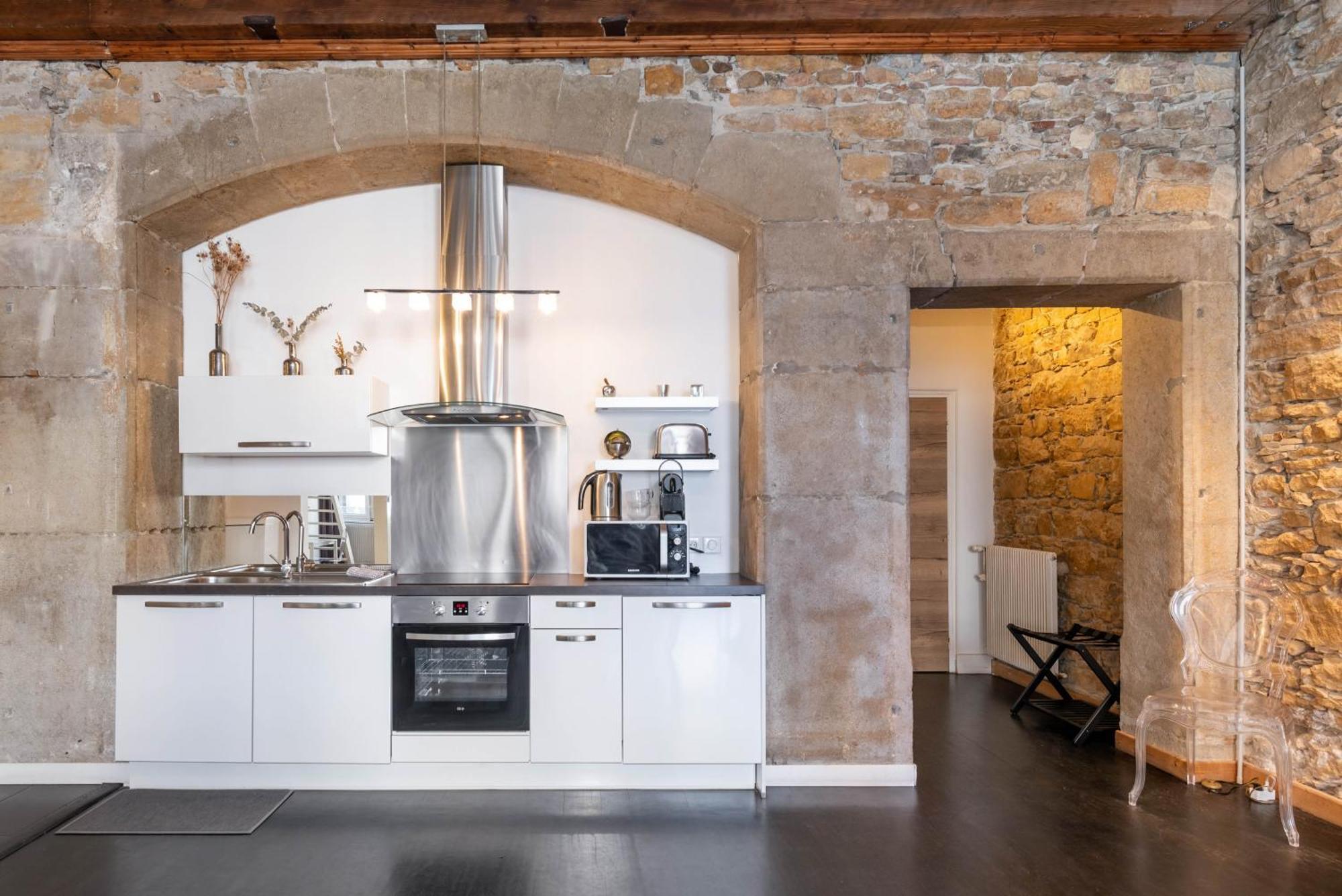 Le Carre Merciere , Appartements De Luxe Au Coeur De Lyon, Loft Et Studio Eksteriør billede